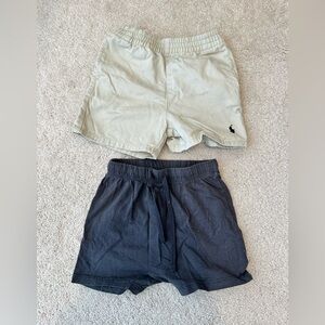 Polo Ralph Lauren/H&M 100% Organic Toddler Boy Shorts Bundle (2T)